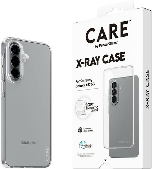 PanzerGlass PanzerGlass Rückseitencover Kunststoff / Silikon Transparent (Galaxy A57)