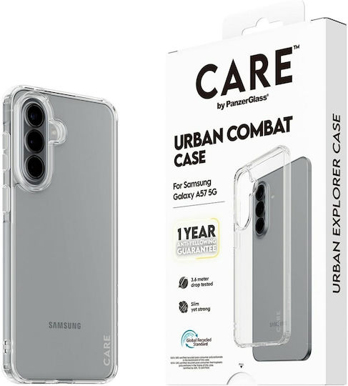 PanzerGlass PanzerGlass Rückseitencover Kunststoff / Silikon Transparent (Galaxy A57)