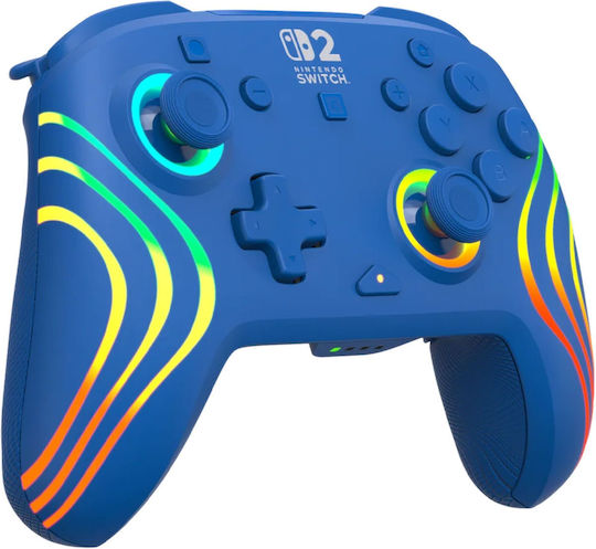 Turtle Beach Afterglow Wave Ασύρματο Gamepad για Switch 2 Μπλε