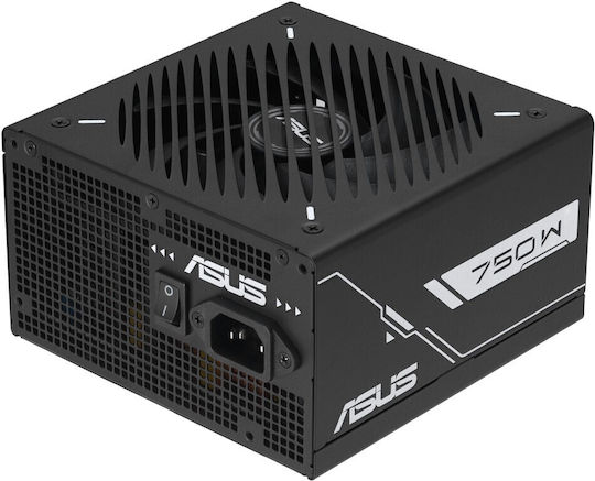 Asus Prime Gold Black Edition 750W Μαύρο Τροφοδοτικό Υπολογιστή Full Modular 80 Plus Gold