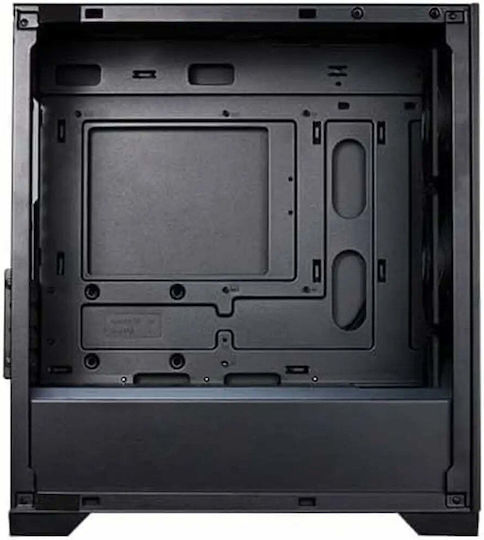 CoolerMaster Elite 302 Gaming Midi Tower Κουτί Υπολογιστή με Πλαϊνό Παράθυρο και ARGB Φωτισμό Μαύρο