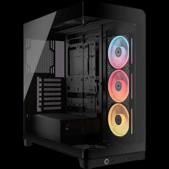 Corsair Frame 4500X LX-R RGB Gaming Midi Tower Κουτί Υπολογιστή με Πλαϊνό Παράθυρο Μαύρο