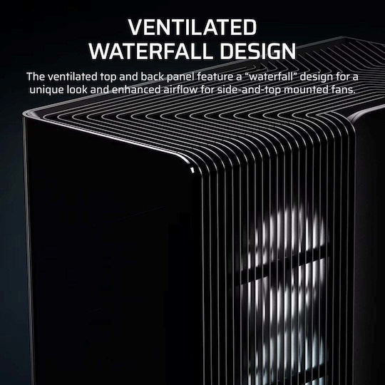 Corsair Frame 4500X LX-R RGB Gaming Midi Tower Κουτί Υπολογιστή με Πλαϊνό Παράθυρο Μαύρο