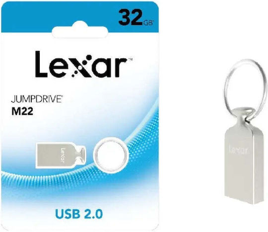 Lexar JumpDrive M22 32GB Stick USB 2.0 Argintiu
