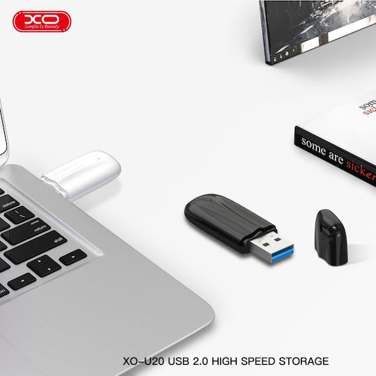 XO 128GB USB 2.0 Стик Черен
