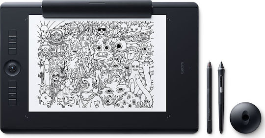 Wacom Intuos Pro Large Графичен таблет без дисплей Черен