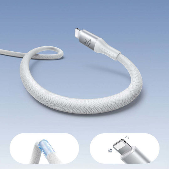 Joyroom S-A28 Flash USB-C to Lightning Cable 30W White 1m