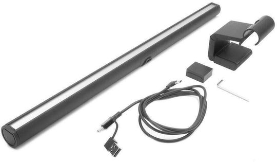 Led Лампа Act Ac8055 Преносима 4 Нива На Яркост 3000~6500k Черна