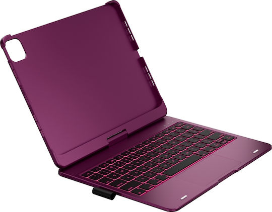 Supero Typecase Edge Tablet Case Keyboard Ipad Air 11" M2 2024 M3 2025 M4 2026 Raspberry