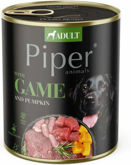 Dolina Noteci Piper Wet Food Dogs in Cans Diet with Meat and Pumpkin 800gr