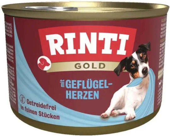 Rinti Wet Food Dogs in Cans with Poultry Grain-Free 185gr