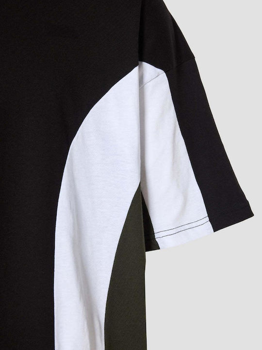 Herrenblusen Kurzarm T-Shirt Schwarz