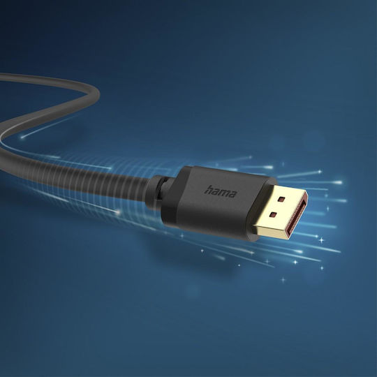 Кабел M M Hama Ultra Hd Displayport 2.1 16k 2m 202032 Двойно Екраниран