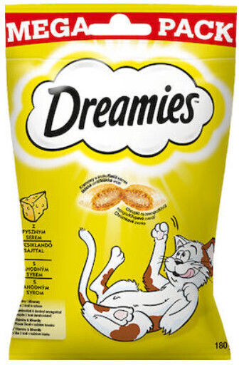 Catisfactions Snacks Λιχουδιές με Τυρί για Ενήλικες Γάτες 180gr