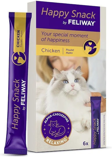 Feliway Happy Snack By Feliway 6x15gr