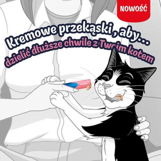 Felix Felix Katzenleckerlis mit Lachs für Erwachsene Katzen 10gr