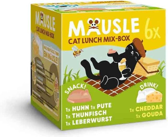 Lucky Lou Mausle Multipack Cat Treats For Adult Cats 6pcs 152gr