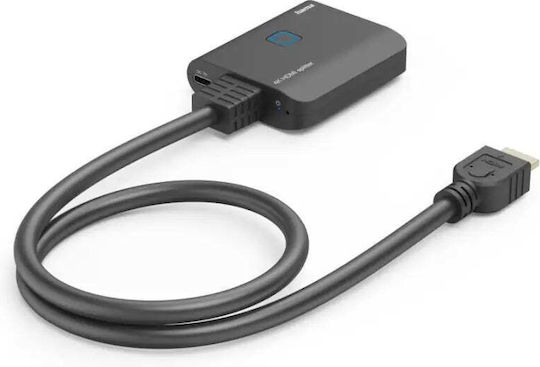 HDMI Сплитер Hama 205284 От 1x HDMI M Към 2x HDMI F До 4K 3840x2160@30Hz Резолюция