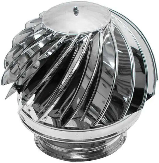 Rotating Stainless Steel Cap Ø150mm Kamininox