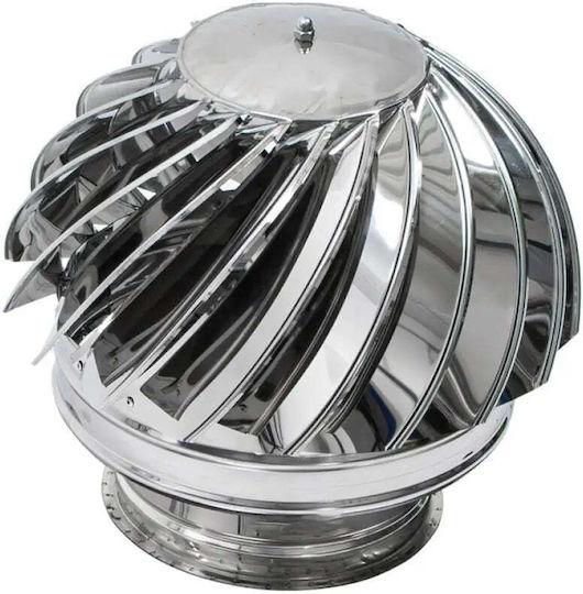 Rotating Stainless Steel Cap Ø150mm Kamininox