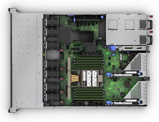 Server Hp Hpe Proliant Dl320 Gen11 Sistem Server 1u Rack Intel Xeon Silver 4510 12 C 24 T 2.40 Ghz 4.10 Ghz 30 Mb Cache 150 W 64 Gb Ddr5 Ecc Hpe Ns204i-u Gen11 480 Gb 8 X Sff Hpe Mr408i-o Gen11 2 X 1000 W Fără Sistem de Operare