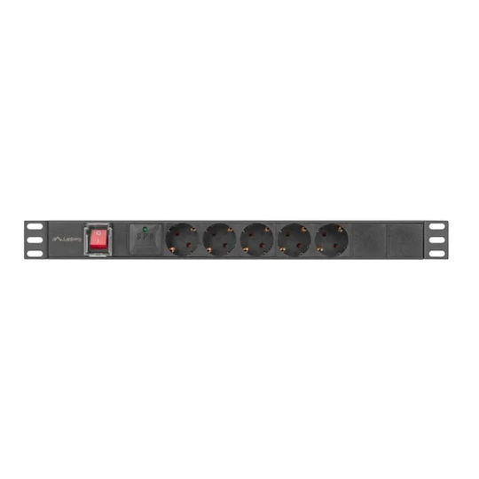 Lanberg Ракла Мултифункционално Гнездо Rack PDU-05F-0200-BK 1 Брой