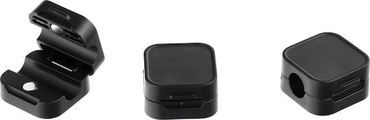 Blue Star Clips Οργάνωσης Καλωδίων 3τμχ Μπλε