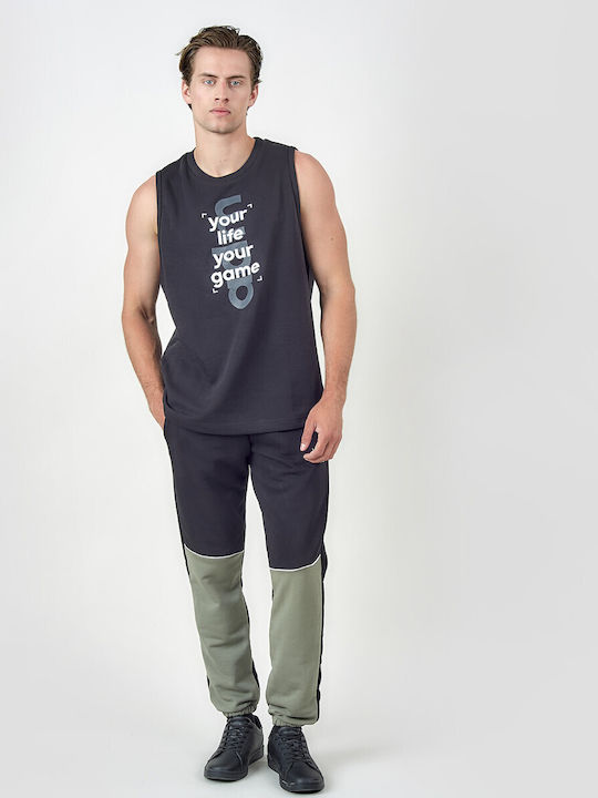 Sportliche Herrenbluse Schwarz