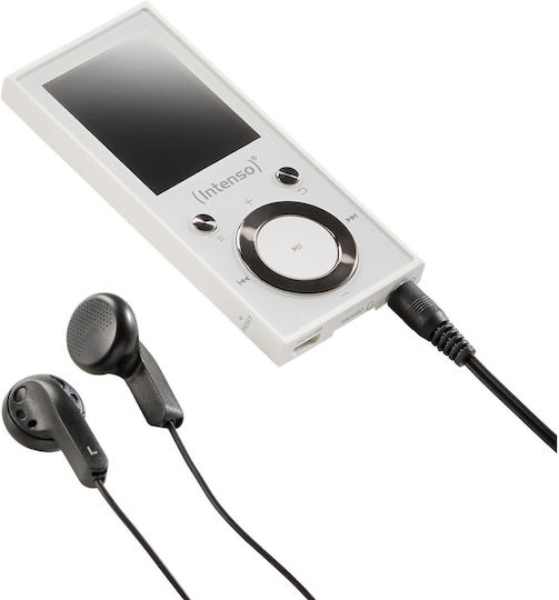 Intenso Video Scooter BT MP3 Player (16GB) with LCD Screen 1.8" White