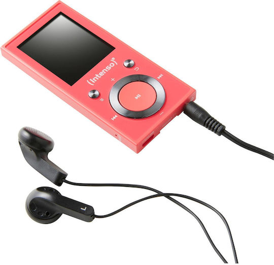 Intenso Scooter Bt MP3-Spieler (16GB) mit Bildschirm LCD 1.8" Rosa