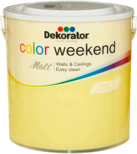 Bunte Latexfarbe Sunbeam Farbe 2,5 l Dekorator