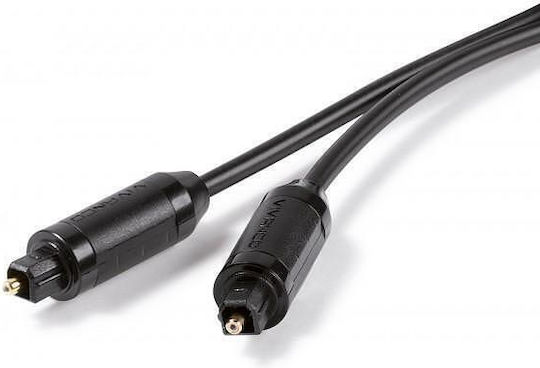 Vivanco Optical Audio Cable TOS Male - TOS Male Black 2m (46150)