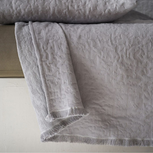 Gofis Home Francis Sofa Throw Jacquard 180x250cm Magnet Grey