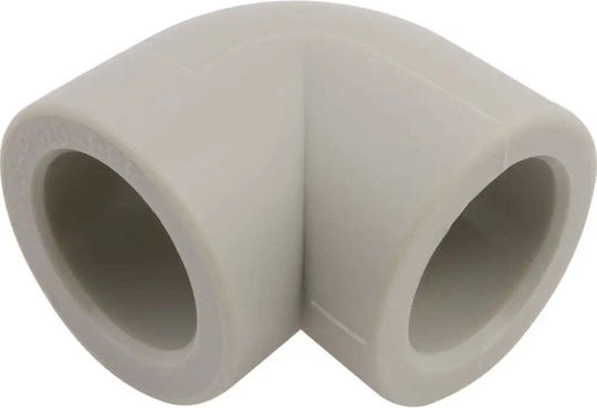 Полипропиленов Кут 90° Ø25 Fv Plast