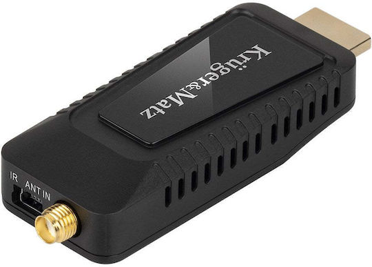 Kruger & Matz Mini Tuner Dvb-t2 H.265 KM9998 Ψηφιακός Δέκτης Mpeg-4 Συνδέσεις HDMI / USB