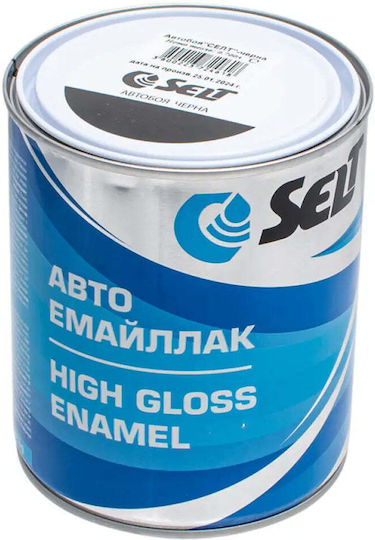Auto Enamel Black 700 Ml Selt
