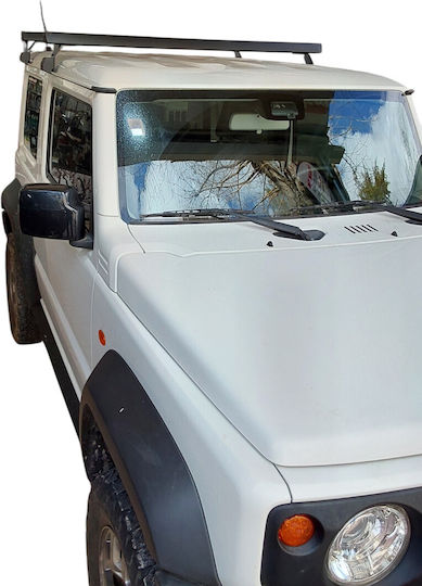 Menabo Roof Bars Roof Rack Kit Car Roof Bars Menabo Aluminum Legs Suzuki Jimny 2018+ 2 Pieces Mb.sjimny.06