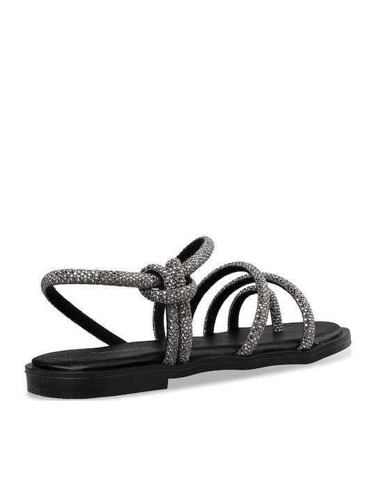Women's Flat Sandals Black
