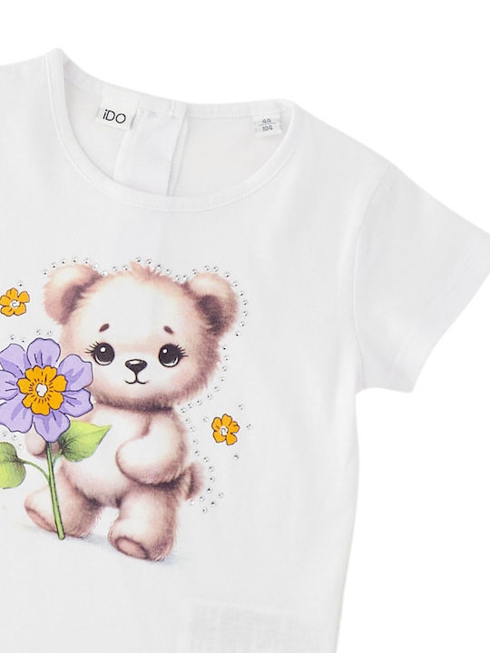 Kids Long-sleeved Sweater White