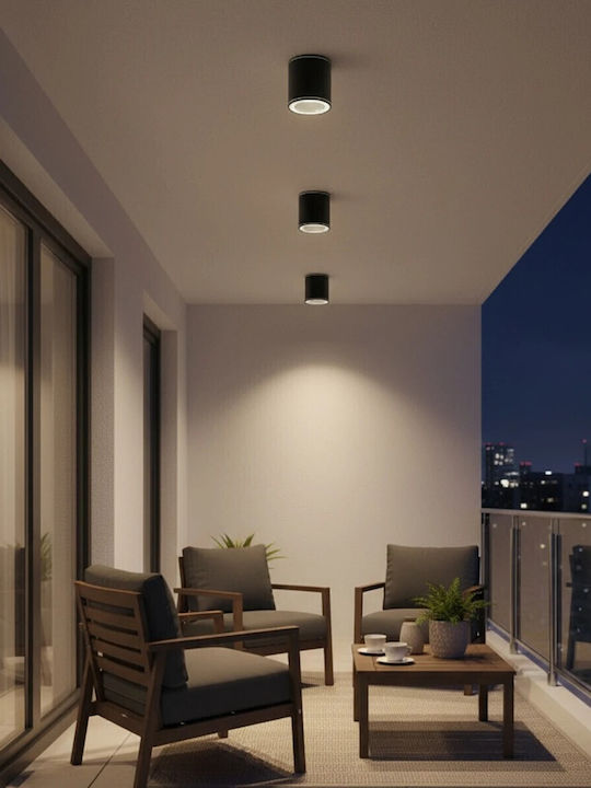 kelvo Maretti Wall-Mounted Outdoor Spot GU10 IP65 9x9x9cm