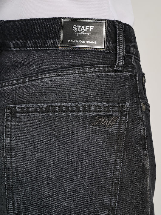 Dora Pantaloni Scurți Din Denim Pentru Femei Negri