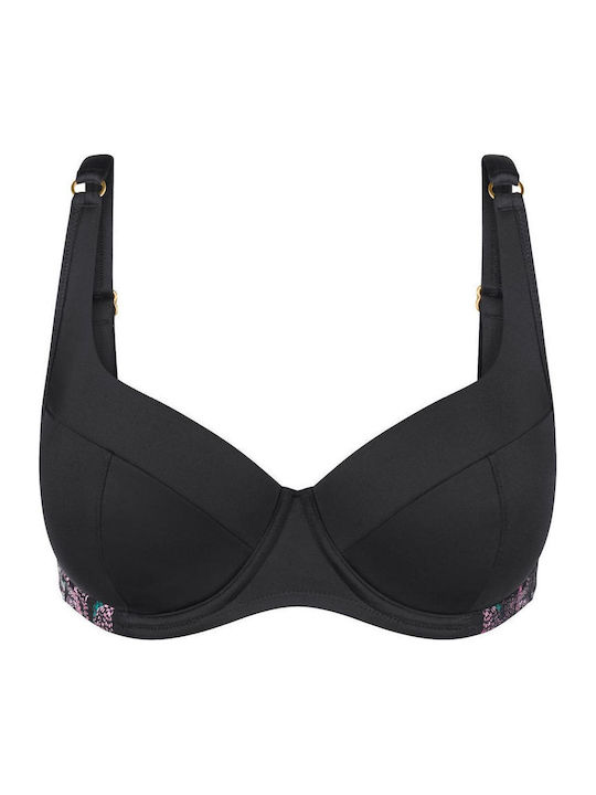Sommer Bikini Oberteile Schwarz Kombination