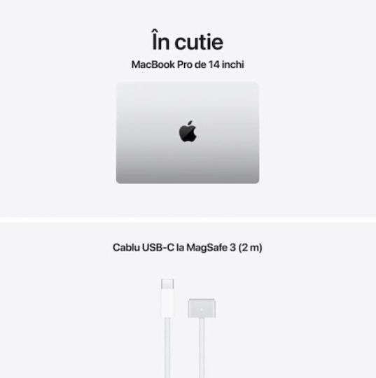 Apple MacBook Pro 14.2" IPS Retina Display 120Hz (M5 Pro-15-Core/48GB/1TB SSD/16-Core GPU) Silver (International English Keyboard)