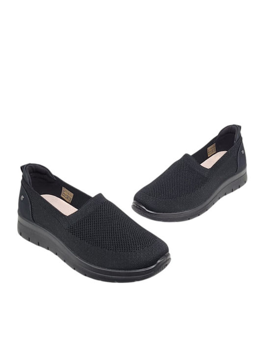 Damen Mokassins in Schwarz Farbe