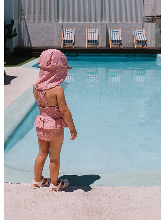 Tutete Kids One-Piece Swimwear Pink Whale