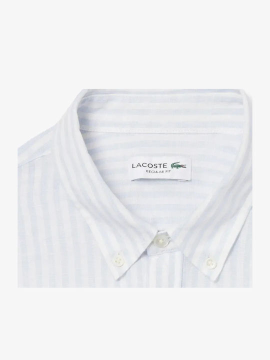 Lacoste Λινό Πουκάμισο Phoenix Blue