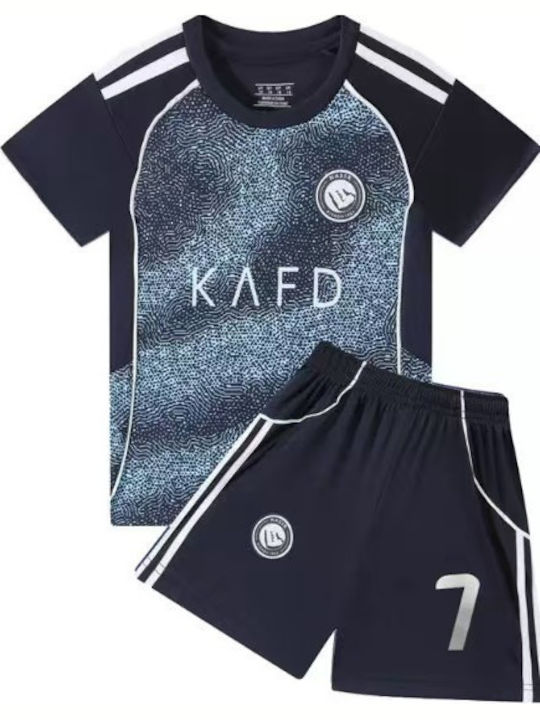 King Παιδικό Σετ Εμφάνισης Ποδοσφαίρου Ronaldo 2026 Alnassr Away