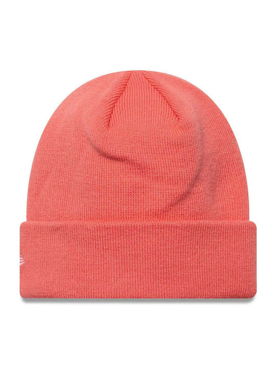 Beanie Women's Knitted Beanie in Pink Colour