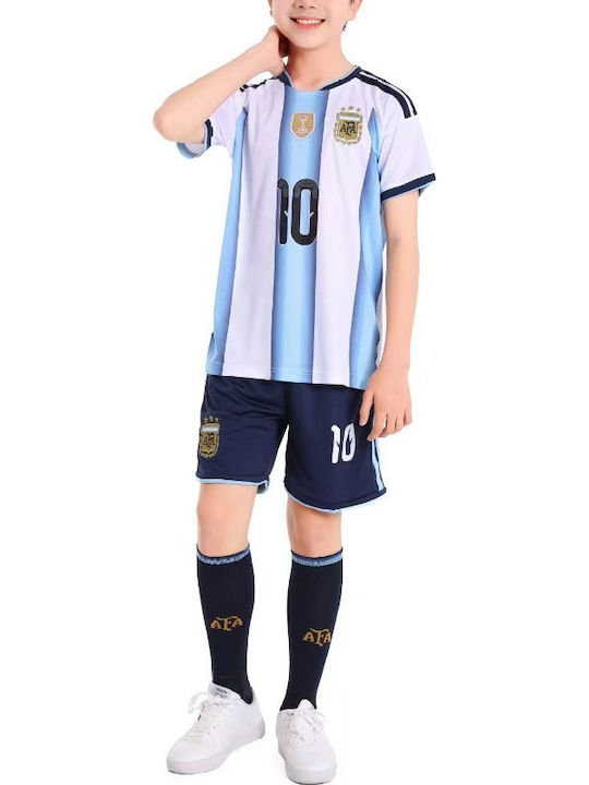 King Παιδικό Σετ Ποδοσφαίρου Messi Mundial 2026 Εθνική Αργεντινή Home