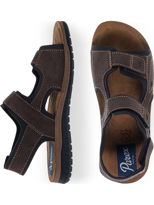Herrensandalen in Brauner Farbe